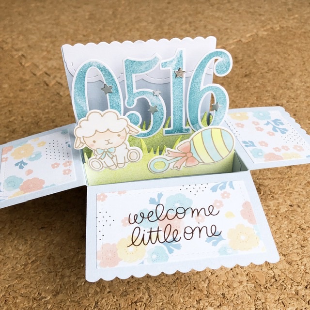 出産祝いのBOXカード